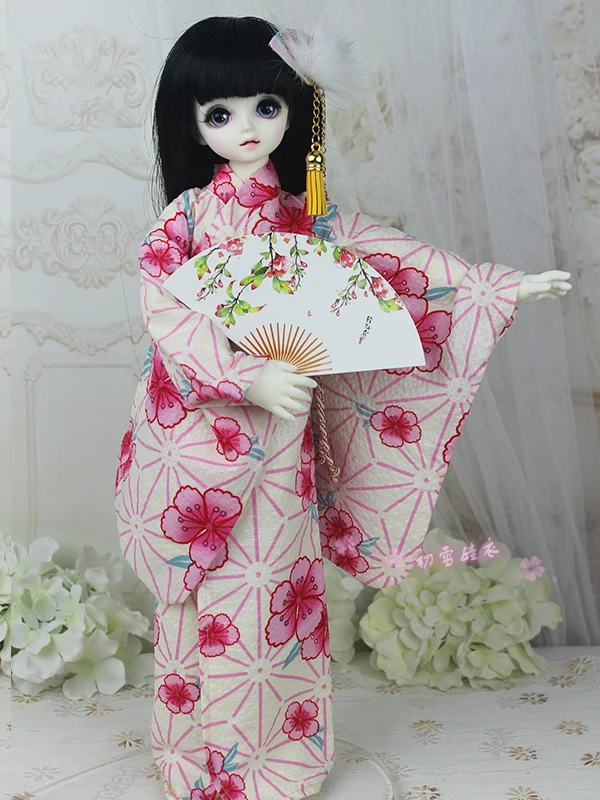 1/6 1/4 1/3 scale BJD Japanese yukata kimono clothes set accessories for BJD/SD doll,Not included doll,shoes,wig and other A0319