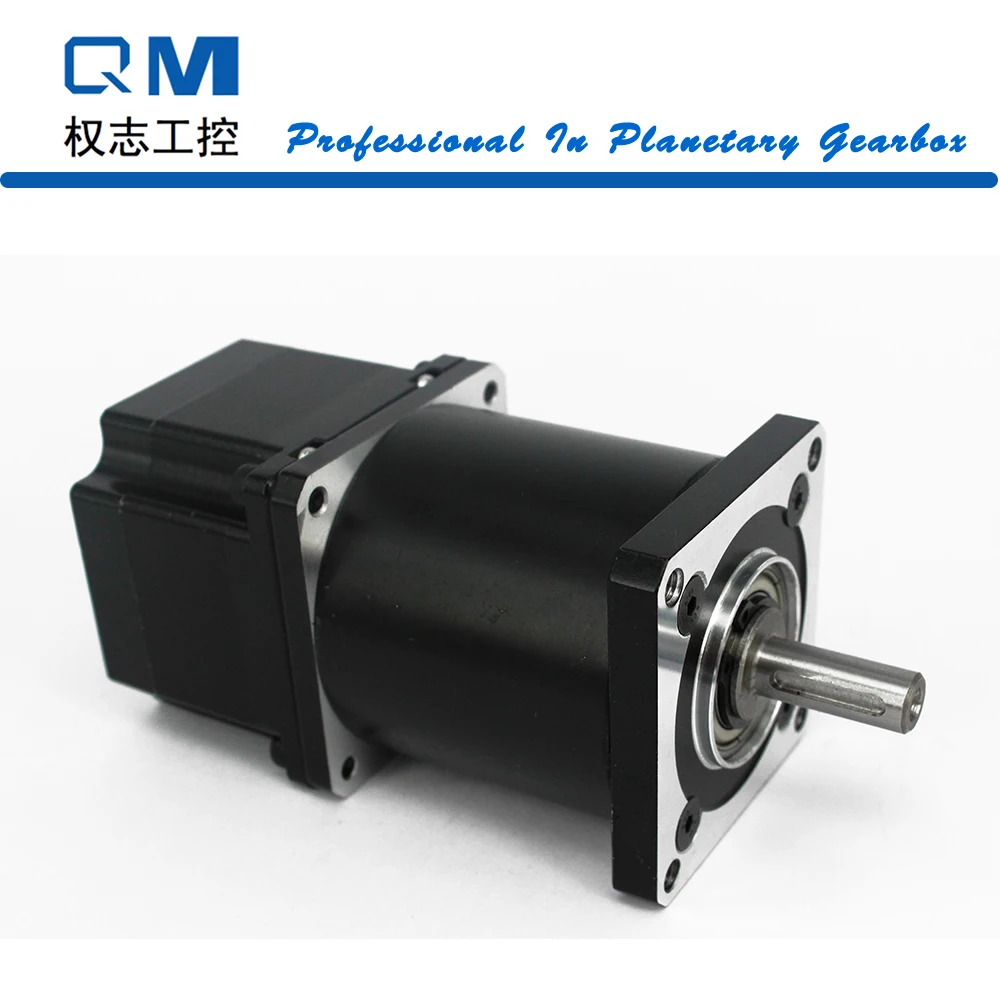 

Planetary Reduction Gearbox Metal Gear Ratio 20:1 Stepper Motor NEMA23 L=42mm CNC Robot Pump