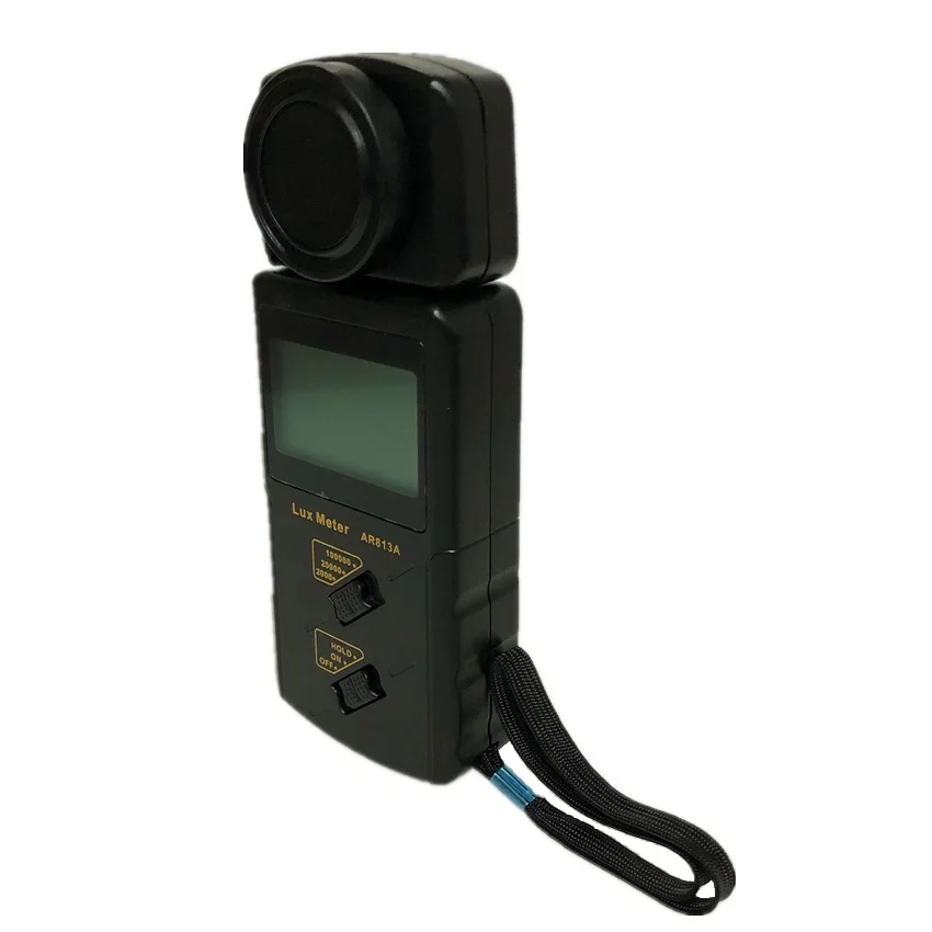 Digital 100,000 Lux Meter illuminometer Photometer Luxmeter Light Meter Luminometer 3 Range AR813A