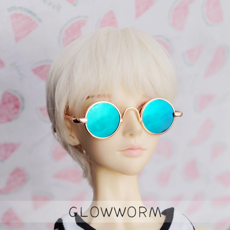 BJD Green Sunglasses Glasses Bookman Prop For 1/4 1/6 1/3 24