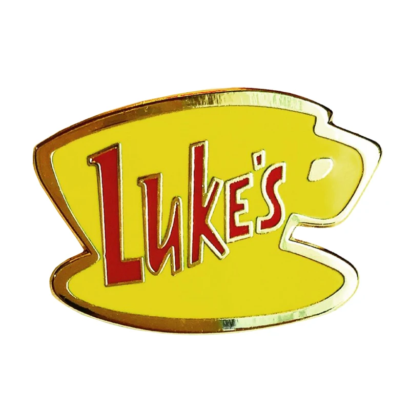 Luke's Diner Gilmore Girls Enamel Pin