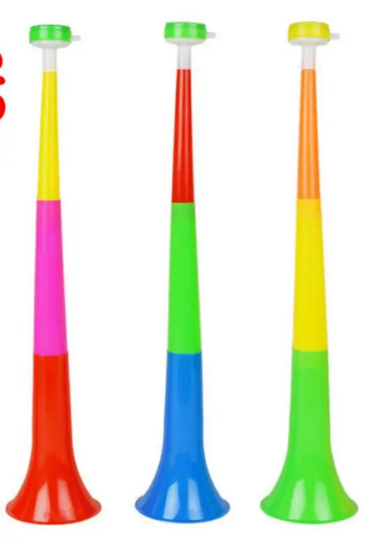 Soccer Horn Rave Loud Whistle Party Favors Cheerleader Cheering Scalable Horns Sports Games Music concert Cheer props gift