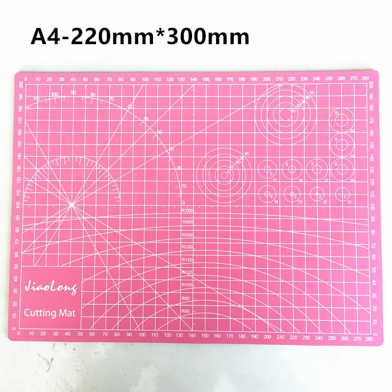 PVC Cutting Mat A4 Durable Self-healing Cut Pad Patchwork Tools Handmade Diy Accessory Cutting Plate 30*22cm