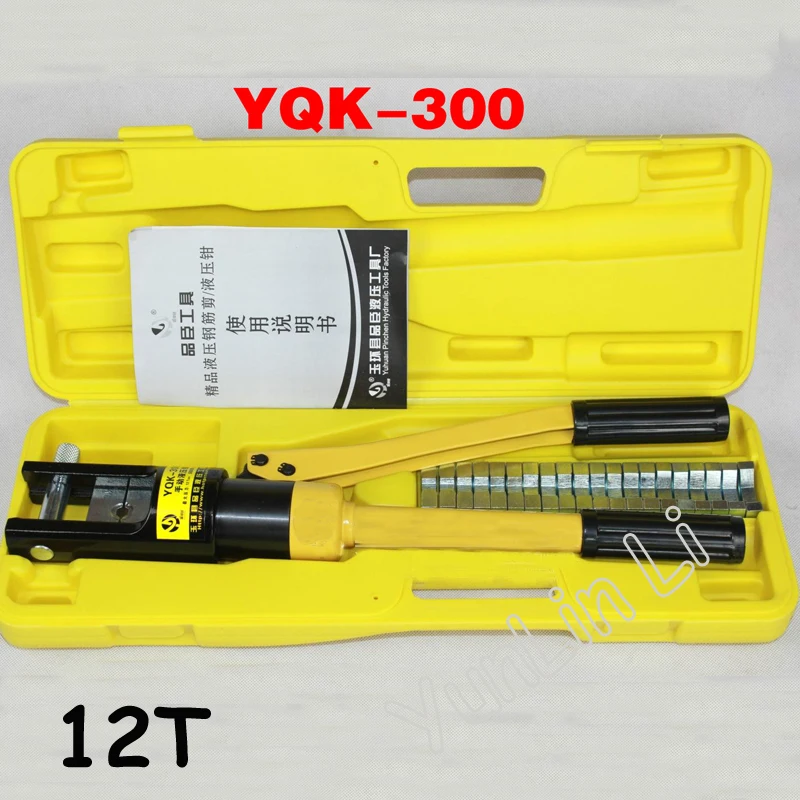 10-300MM crimping range Hydraulic crimping tool 12T pressure YQK-300 Hydraulic Cable Lug Crimping Tools, Press Cable Terminal