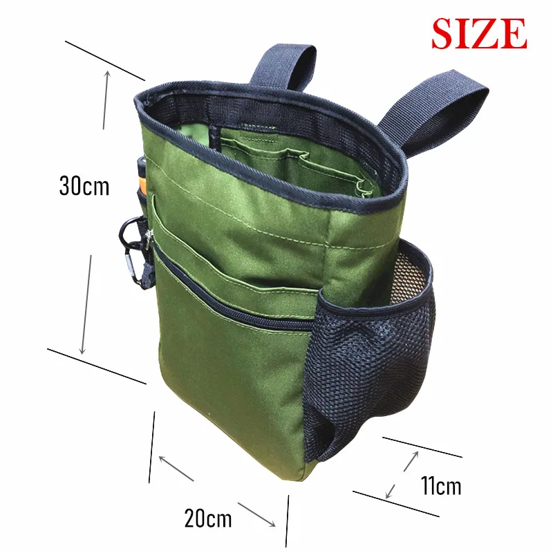 Pinpointing Metal Detector Find Bag Multi-purpose Digger Tools Bag for PinPointer Detector Xp Pack Mule Pouch