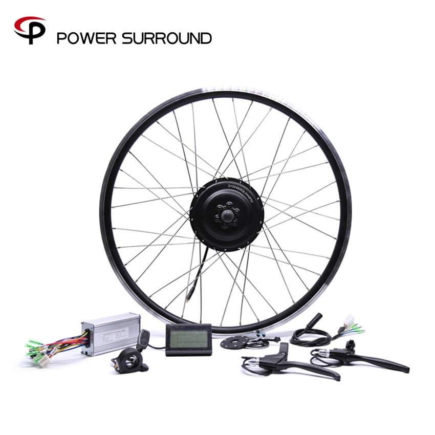 Rushed 48v500w Bafang Rear Cassette Electric Bike Conversion Kit Brushless Hub Motors 20'' 26'' 28''diy Motor Wheel