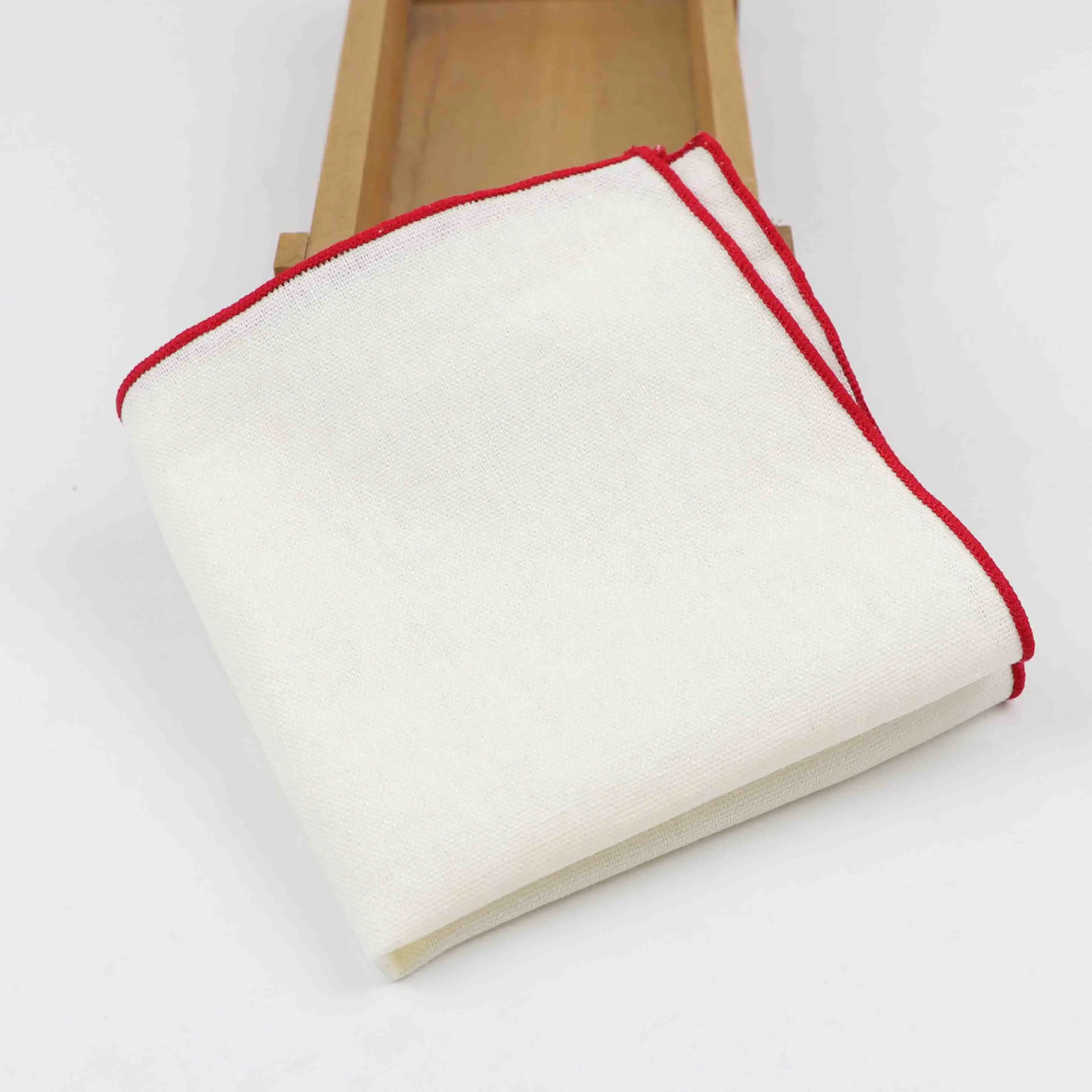 Men's Solid Cotton Handkerchiefs Pocket Square