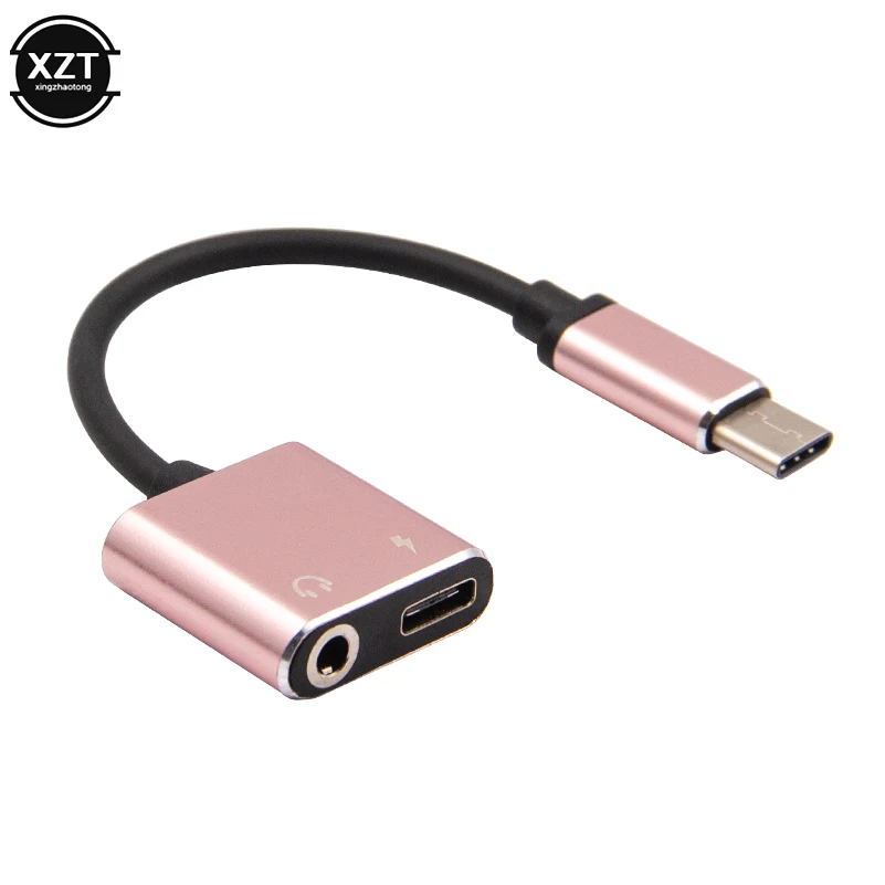 Hot USB Type C To 3.5mm aux Adapter Charging type c 3.5 jack Converter For Huawei P20 Xiaomi 6 8