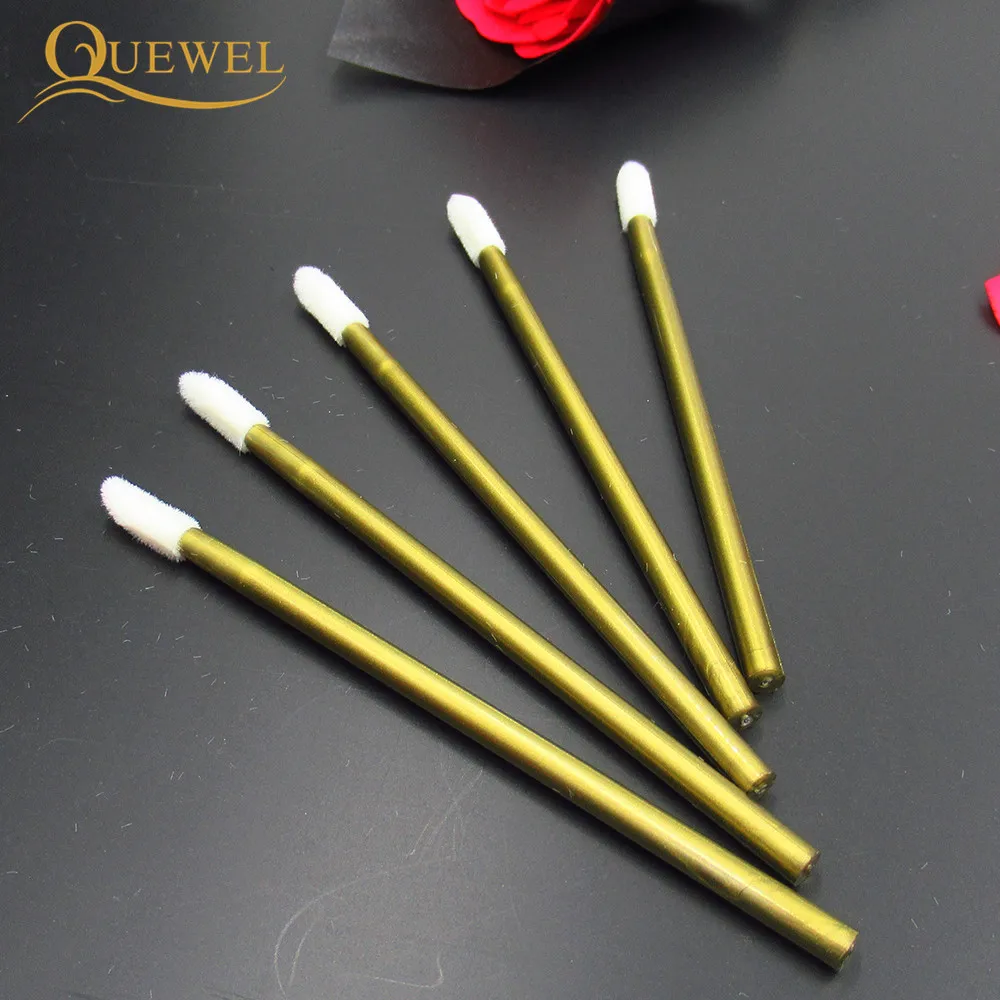 Quewel 50pcs Make Up Brush Set Cotton Swab Mascara Wands Lip Pen Cleaner Multicolor Eyelash Disposable Makeup Applicators