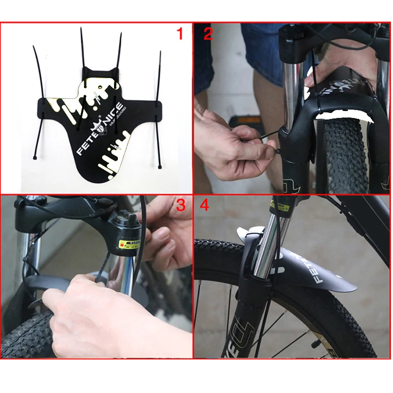 Road Flap Bike Mudguard Wings Bicycle Front Fenders wing wheel covers mud guard flaps for MTB bicycle accessoires