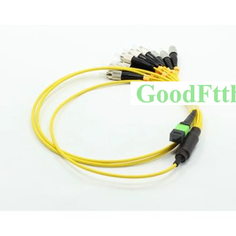 Harness Cable Assembly Patch Cords Female MPO-FC SM  12C GoodFtth 1m 2m 3m 4m 5m 6m 7m 8m 10m 15m 2PCS/LOT