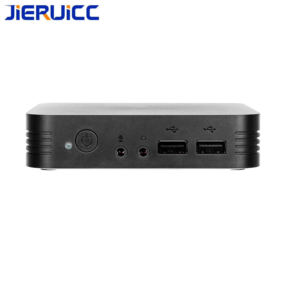 JIERUICC stasiun PC tipis klien G4-N Quad-core 1.5ghz,Onboard ram1gb.Flash 8gb,RDP 10.0 mendukung Windows 7/10/2012 r2/2016/2019