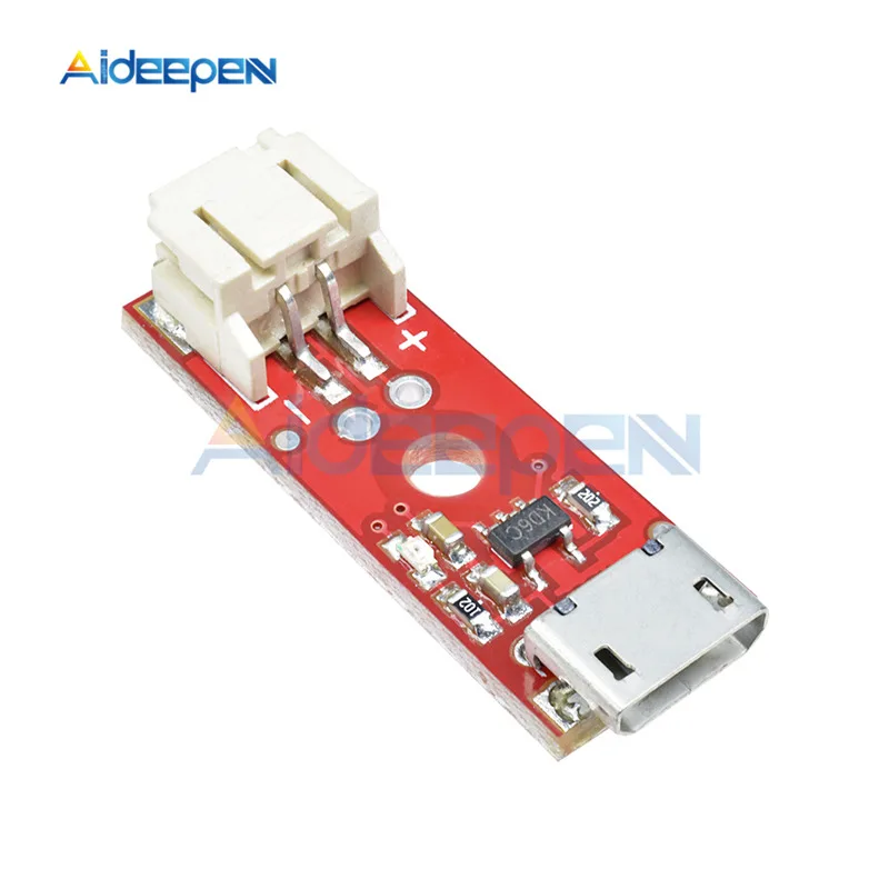 LiPo Charger Basic Micro-USB 3.7V 500mA Lithium Battery Charger Module Micro USB Interface Charging Board