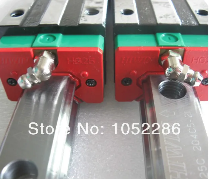 

2pcs original Hiwin rail HGR20-1200MM + 4pcs HGH20CA linear narrow blocks for cnc