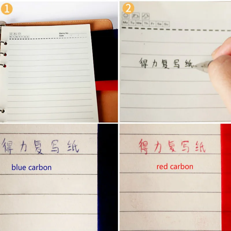 Deli-ورق كربون للطباعة ، على الوجهين ، ورق طباعة رفيع ، صباغة ، مستلزمات مالية ، 9370 ، 9372 ، 9374 ، 9375 ، 9376 ، 9378