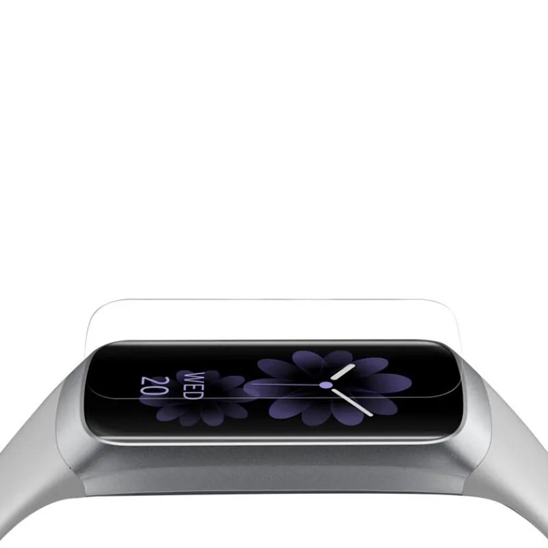 5pcs TPU Soft Full Coverage Protective Film Guard For Samsung Galaxy Fit SM-R370/ Fit-e SM-R375 Wristband Screen Protector Cover