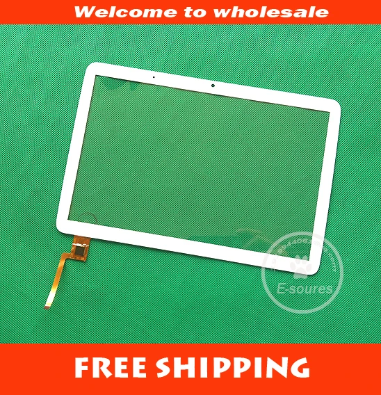

white New Touch screen 10.1" Tablet F-WGJ10157-V5 Touch panel Digitizer Glass Sensor replacement Free Shipping