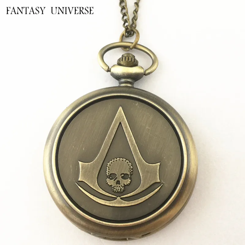 

FANTASY UNIVERSE Free shipping 20pcs a lot pocket watch Necklace HRAAAA61