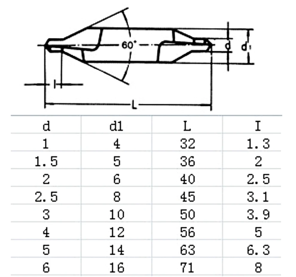 AZZKOR Center Drill For Turning Milling Tools Machine Wholesale High Quality Double Ended Centel Drill Bit Metal Drill 60 Degree