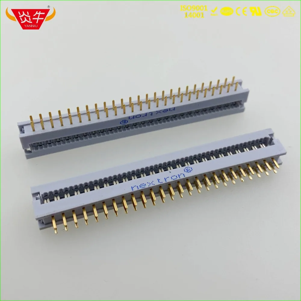 

FD-50P 2.54mm PITCH 2*25P 50PIN PLUG IDC SOCKET CONNECTORS ISP JTAG HEADER FOR FLAT RIBBON CABLE SAMPLE NEXTRON YANNIU