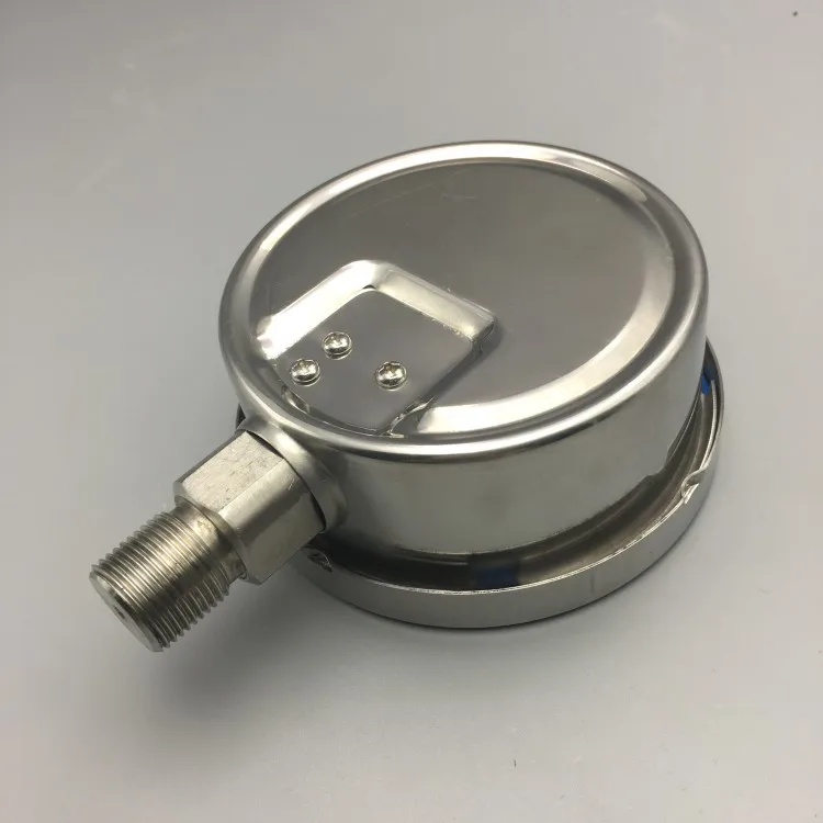 Manometro a membrana in acciaio inossidabile YE-100BF Micro misuratore di pressione KPa contatore del Gas KPa metro