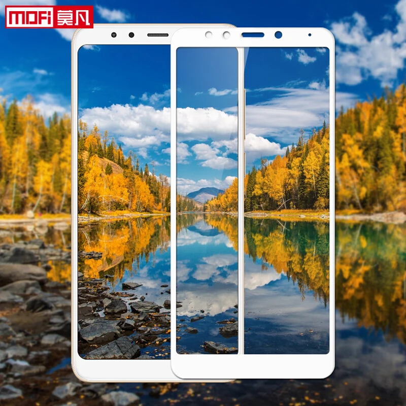 

screen protector for xiaomi redmi 5plus tempered glass HD 5plus full cover Mofi ultra thin xiaomi redmi 5 plus protective film