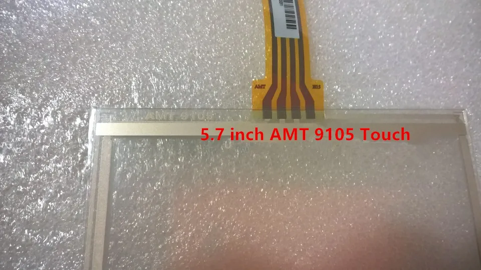 Taiwan original AMT 9105 industrial touch screen 4 wire resistance 5.7 inch AMT9105 machines Industrial Medical equipment touch