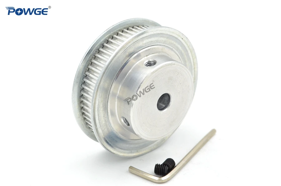 POWGE Arc Tooth 140 Teeth 3M Synchronous Pulley Bore 10/12mm for Width 10mm HTD3M Timing belt gear pulleys Wheel 140Teeth 140T