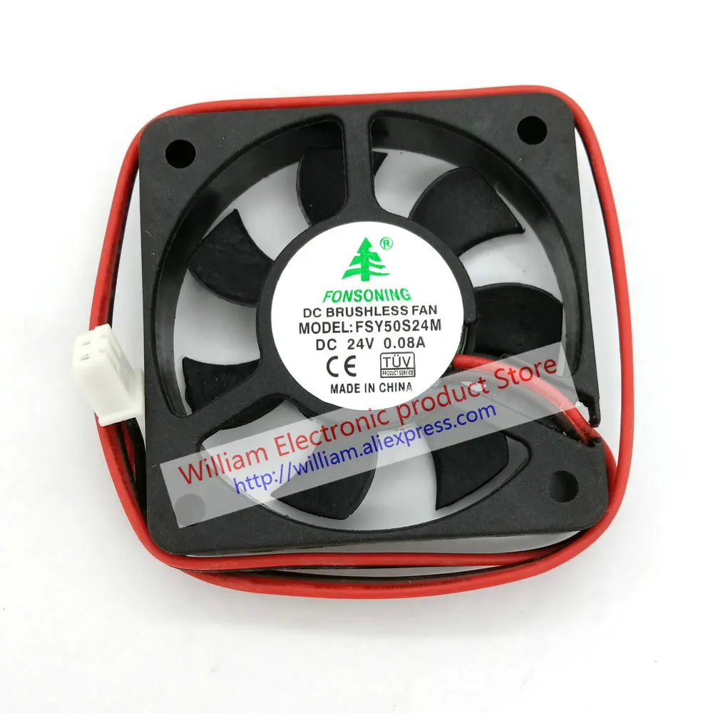 

FSY50S24M FSY50S05H FSY50S12H New Original FONSONING 50*50*10MM Computer Cooling Fan 5cm