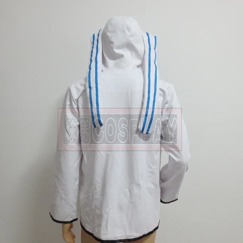 DEVIL SURVIVOR 2 Kuze Hibiki White Rabbit Version Hoodie Jacket Anime Cosplay Costume image 5