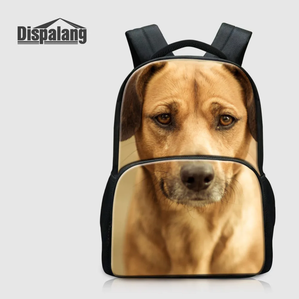 

Dispalang Mens Womens Laptop Backpacks 3D Animal Dog Printing Students School Bagpack For Girls Boys Women large Felt Backbag