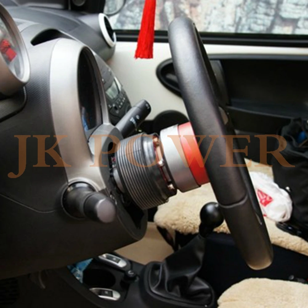 JK Aluminum Steering Wheel Quick Release Hub Adapter Snap Off Boss kit For DAIHATSU D-7