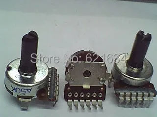 FREESHIPPING! Taiwan ALPHA type 161 duplex potentiometer A50K 15 shaft 20PCS/LOT