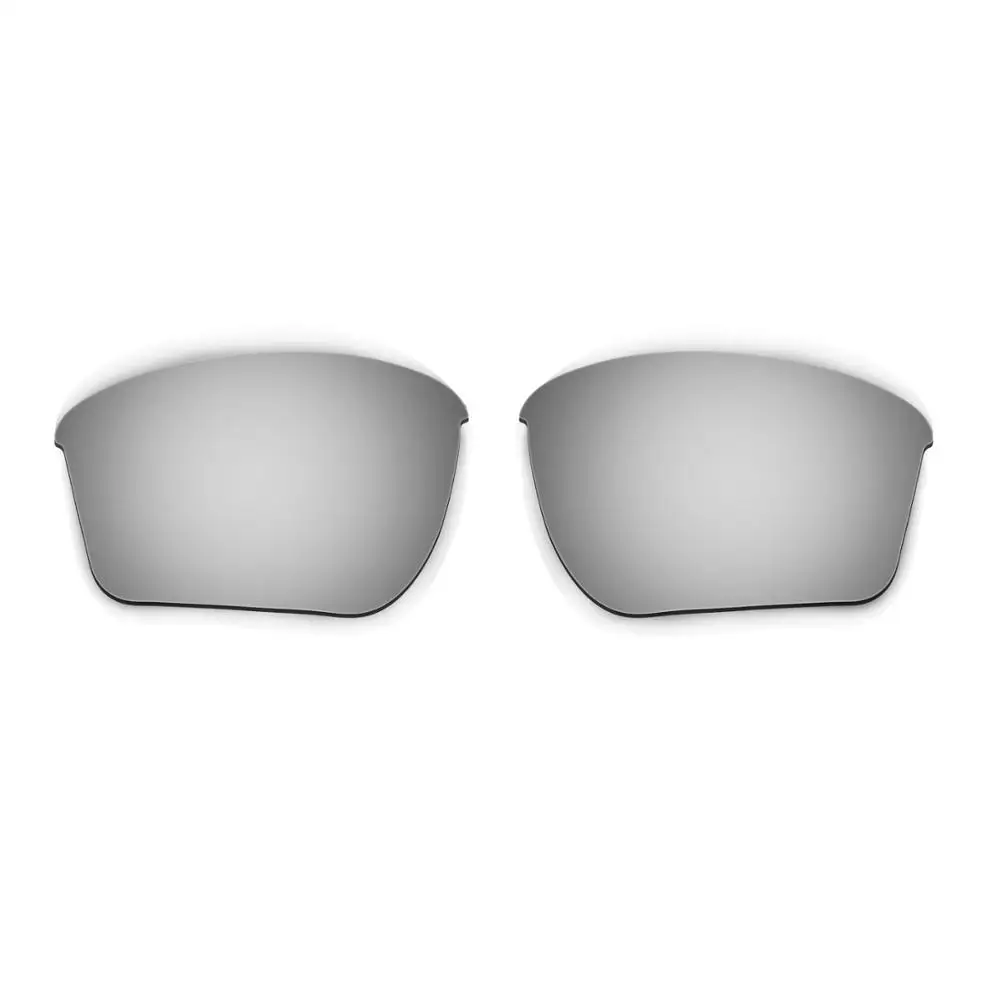 HKUCO For  Half Jacket 2.0 XL Silver/Emerald Green 2 Pairs Sunglasses Replacement Lenses