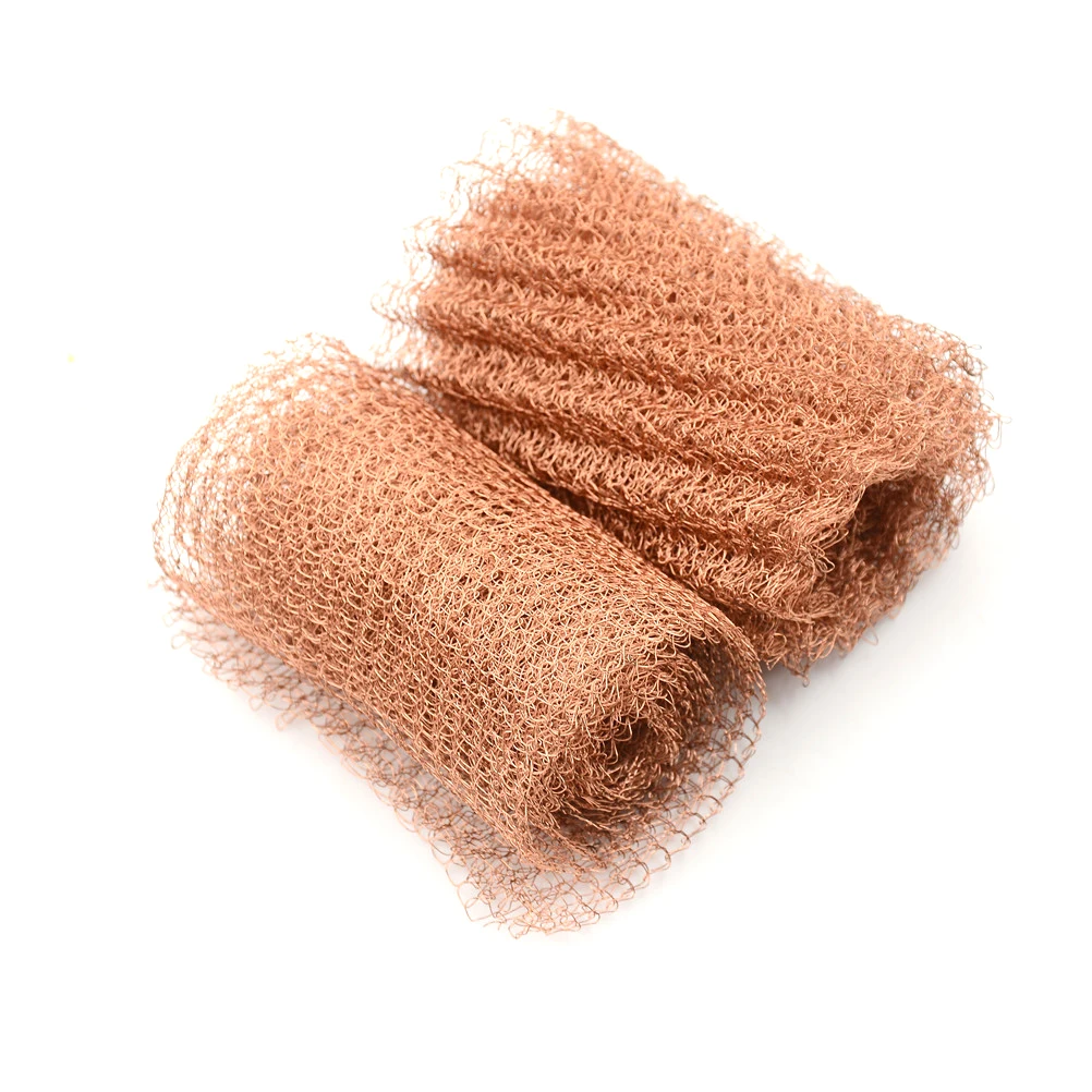 1 Meter 100mm Width Copper Mesh for distillation Corrugated Mesh For Distillation Reflux Moonshine Brewing Pest Control