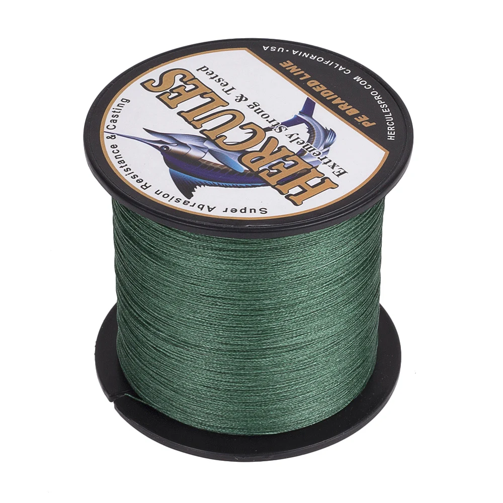 Hercules 15 Colors Fishing Line 8 Strands Carp Fishing Cord 300m 100% PE Pesca Braided Line Wire Peche Strong 10-300LB Fishing