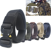 Tactical Belt Waistband Heavy Duty Waist Belt Nylon Military Army Combat Waist support Belt Training Hunting Gear