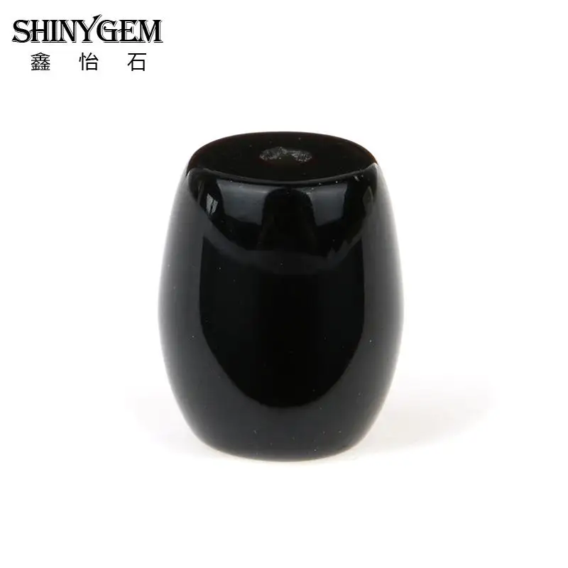 

Hot Sell Natural Stone Contracted style Oval Beads Faceted Black Onyx Agates Barrel Loose 8x10mm For Jewelry Wholesale 20pcs