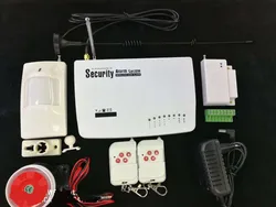 GSM900/1800/1900 MHz Burglar Alarm System