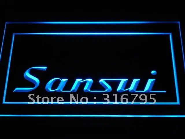 k153 Sansui Home Theater Audio System LED Neon Light Signs with On/Off Switch 20+ Colors 5 Sizes to choose