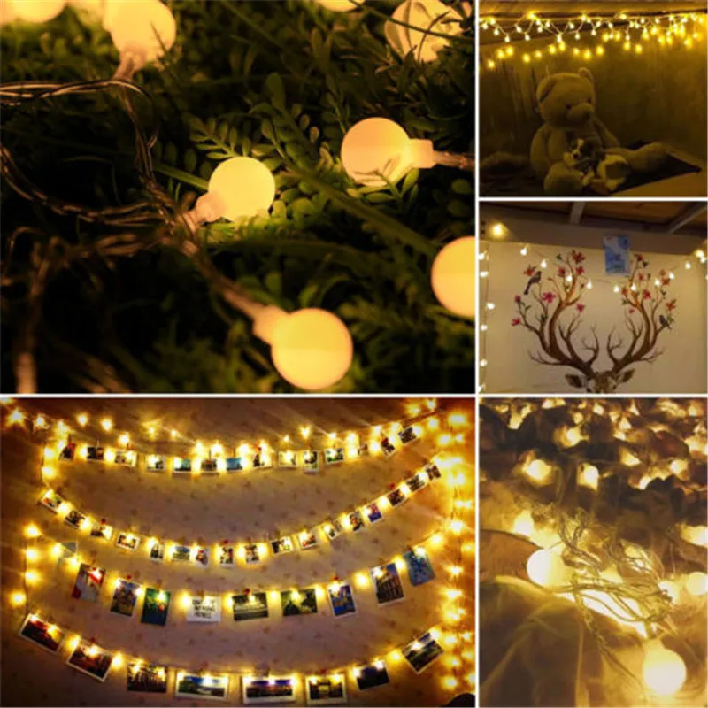 3M 20 LED Garland USB 5v Ball Fairy String Lights for New Year Christmas Festival Party Wedding Lamp Home Decoration led light