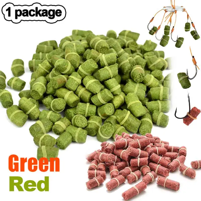 1 Bag Fishing Bait Smell Grass Carp Baits Fishing Baits Lure Formula Insect Particle Rods 88 shop XR-Hot