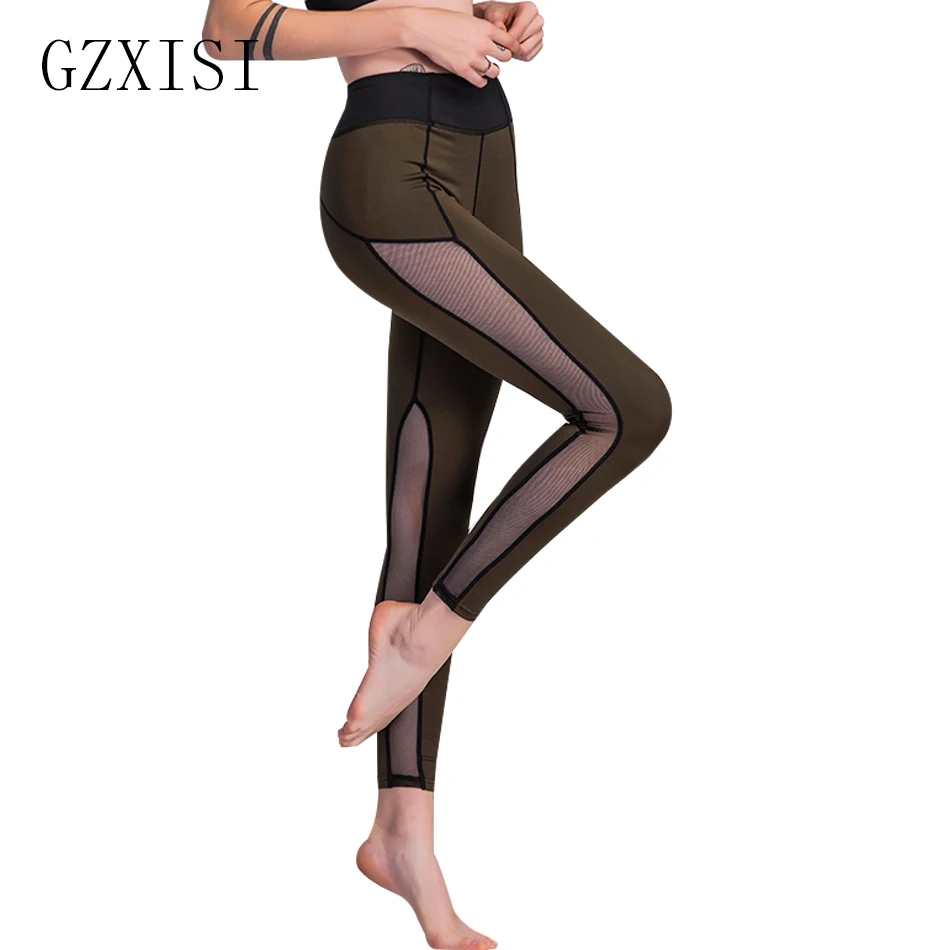 

Women Sporting Leggings High Elastic Workout Fitness Leggings Women Patchwork Autumn Winter activewear Legging Skinny Pants