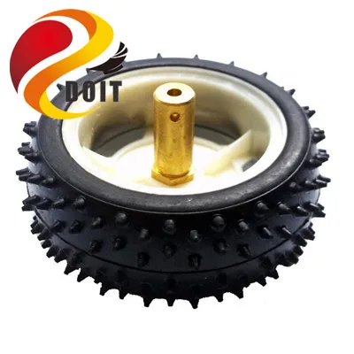 4ชิ้น/ล็อต85มม.ล้อ2wd/4wd รถแชสซีกว้าง31มม.ยางรถหุ่นยนต์ DIY RC ของเล่นยาง Conpetion การศึกษา