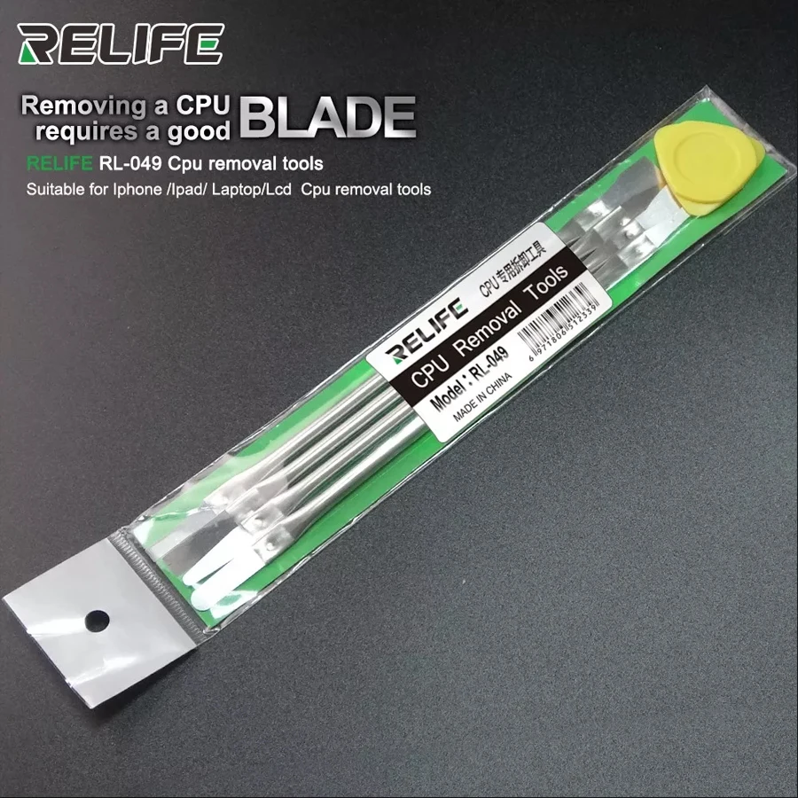 RELIFE RL-049 Gewijd Demontage Tool voor Mobiele Telefoon Moederbord Chip CPU Cutter Ultra-dunne slijtvaste Removal Tools