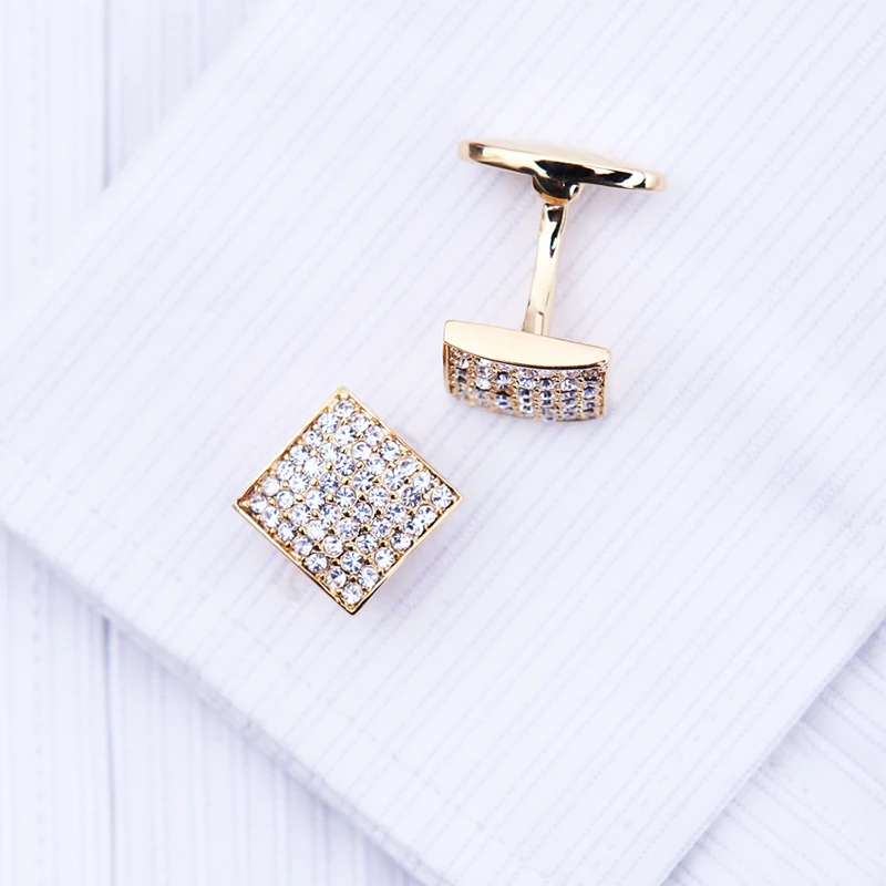 KFLK Jewelry french shirt cufflink for mens designer Brand Cuffs link Button High Quality Luxury Wedding male