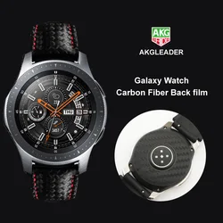 2PCS Carbon Fiber Back Screen Protector Film For Samsung Galaxy Watch 46mm Cover For Samsung Gear S3  Nice With Your Watch Band