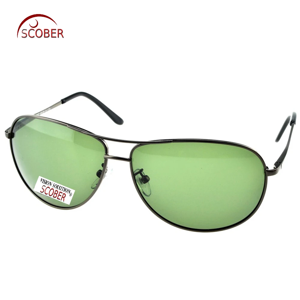 

New = Scober Men Double Bridge Driver's Tac Enhanced Polarized For Polarised Uv100% Uv 400 Polaroid Aviation Sunglasses