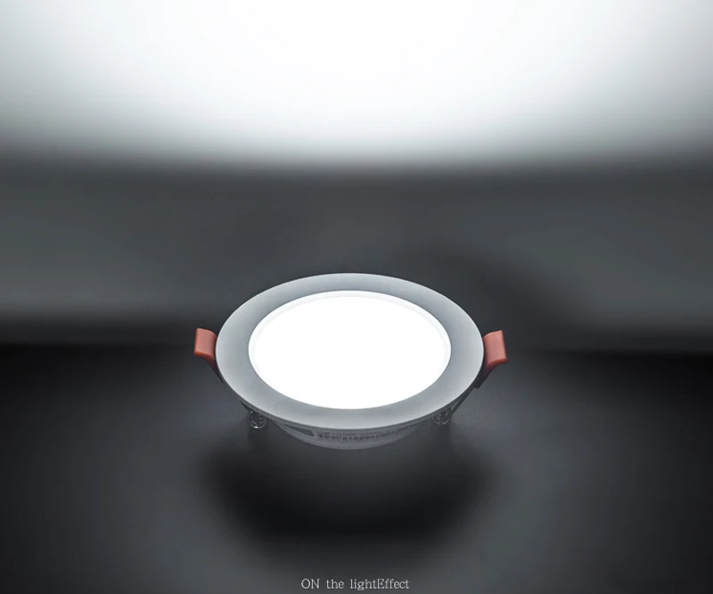 Spot Lumineux LED Encastrable de Forme Ronde, Éclairage d'Nik, Luminaire Décoratif de Plafond, Idéal pour une Chambre à Coucher ou une Cuisine, 7/9/12W, 220V