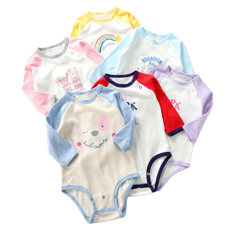 

Baby clothes overalls bodysuit long sleeves baby girls clothes boys clothes children clothing 100% cotton baby bodysuit clothes